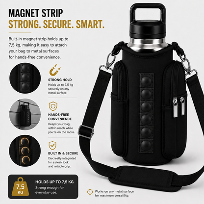 GoBag Pro™ Magnetic Bottle Carrier